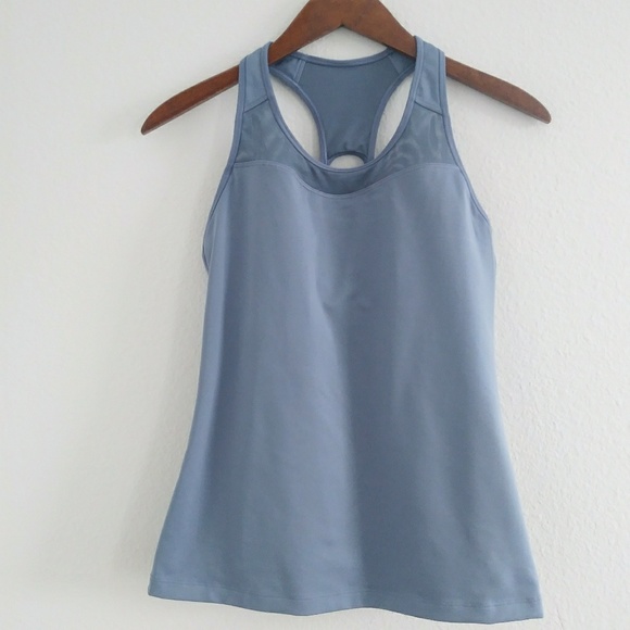 Athleta Tops - Athleta racer back tank with built in bra